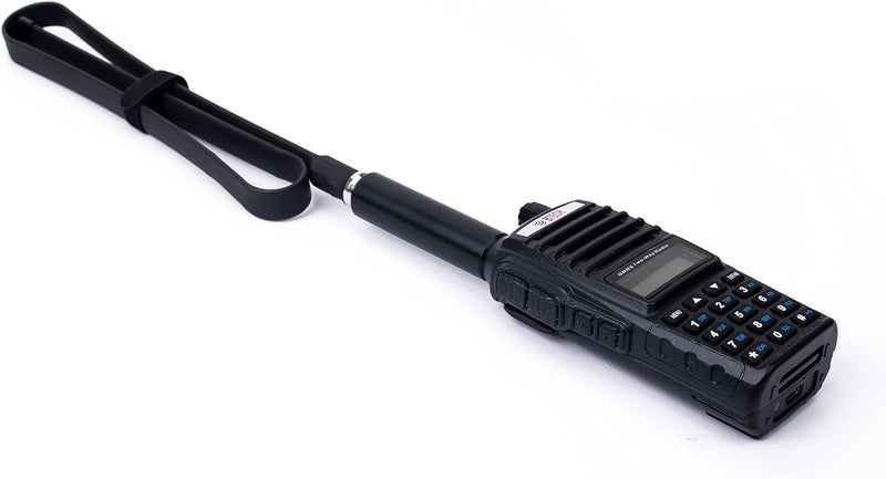 BTECH هوائي ناغويا NA-F30G القابل للطي بطول 30 بوصة GMRS/MURS (155/465MHz) SMA-أنثوي للإذاعات BaoFeng - Image 4